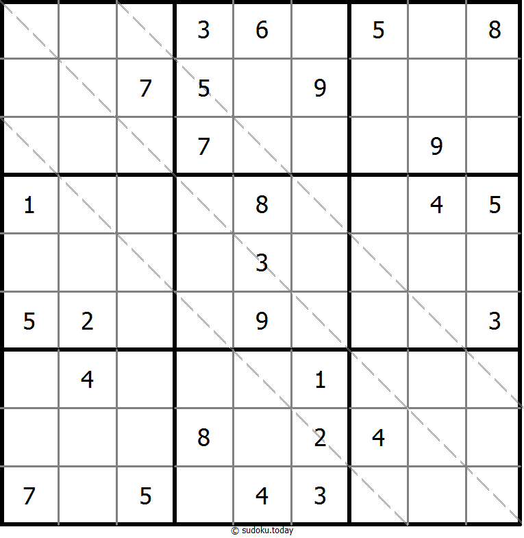 Sudoku de múltiples diagonales