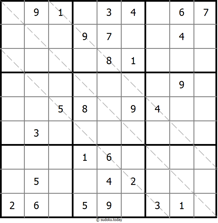 Sudoku de múltiples diagonales
