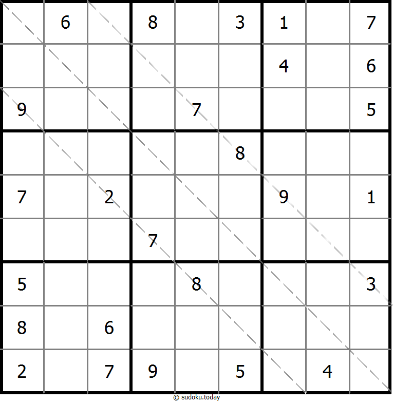 Sudoku de múltiples diagonales