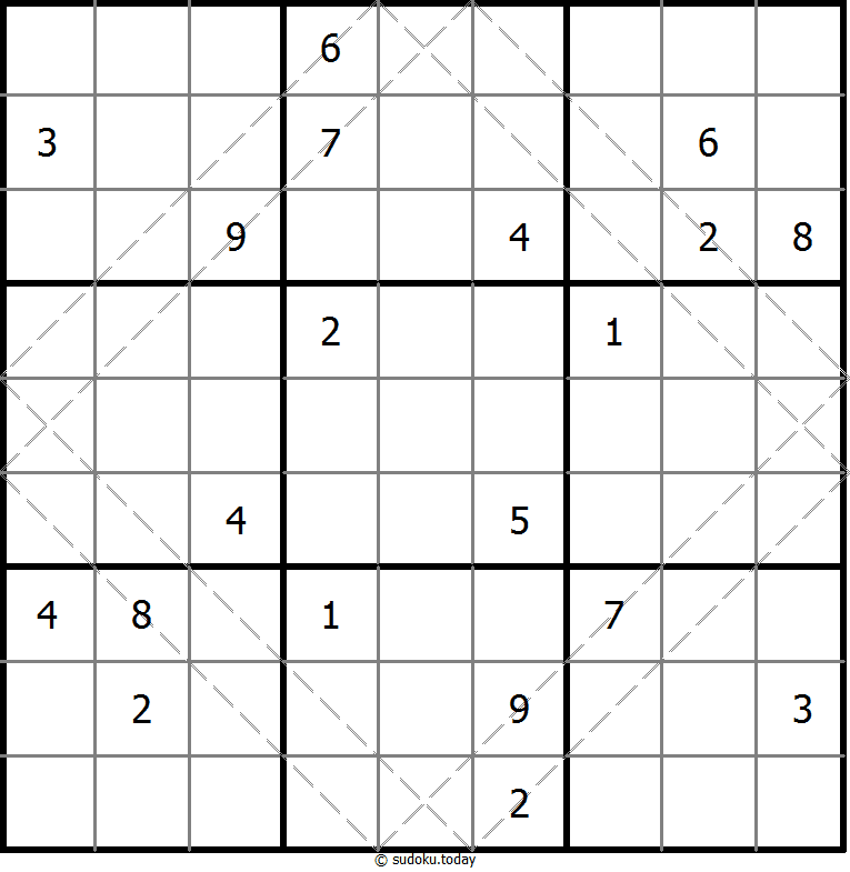 Multi Diagonal Sudoku Dia 09 de noviembre de 2025