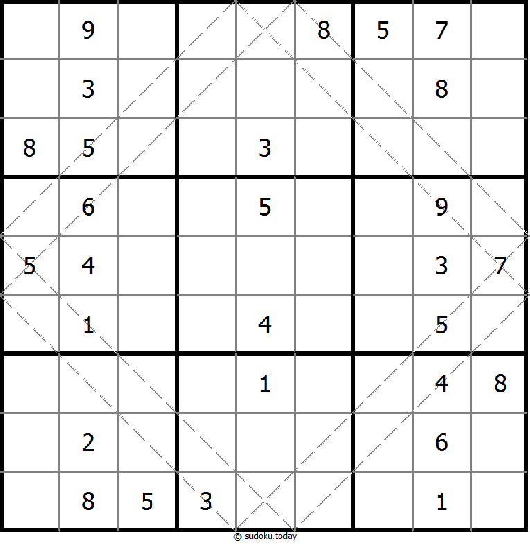 Sudoku de múltiples diagonales