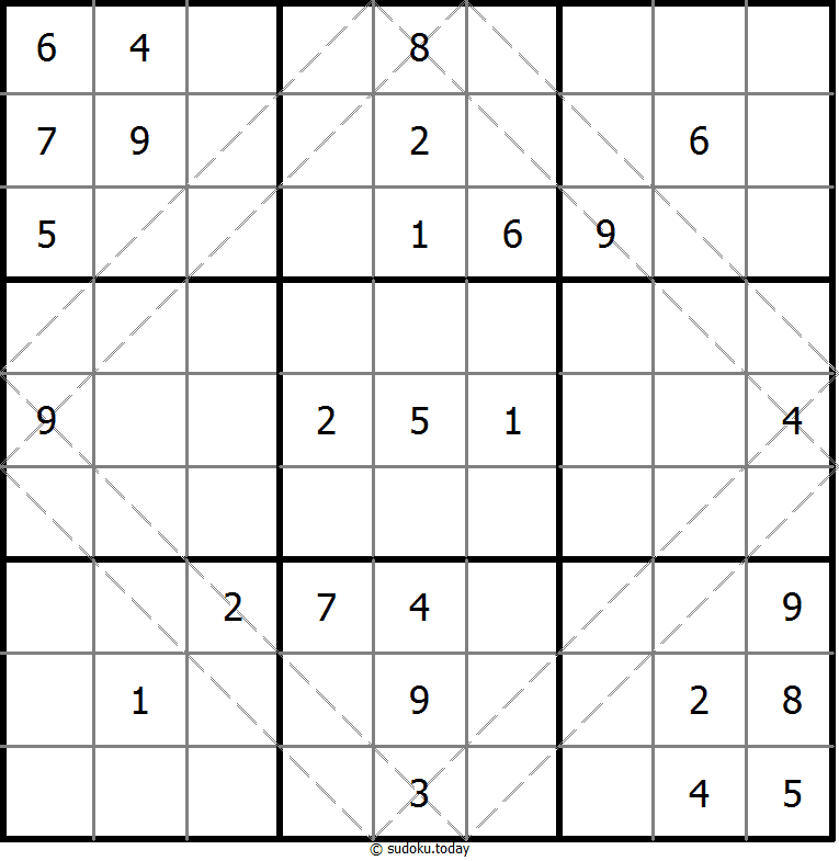 Multi Diagonal Sudoku Dia 19 de noviembre de 2025