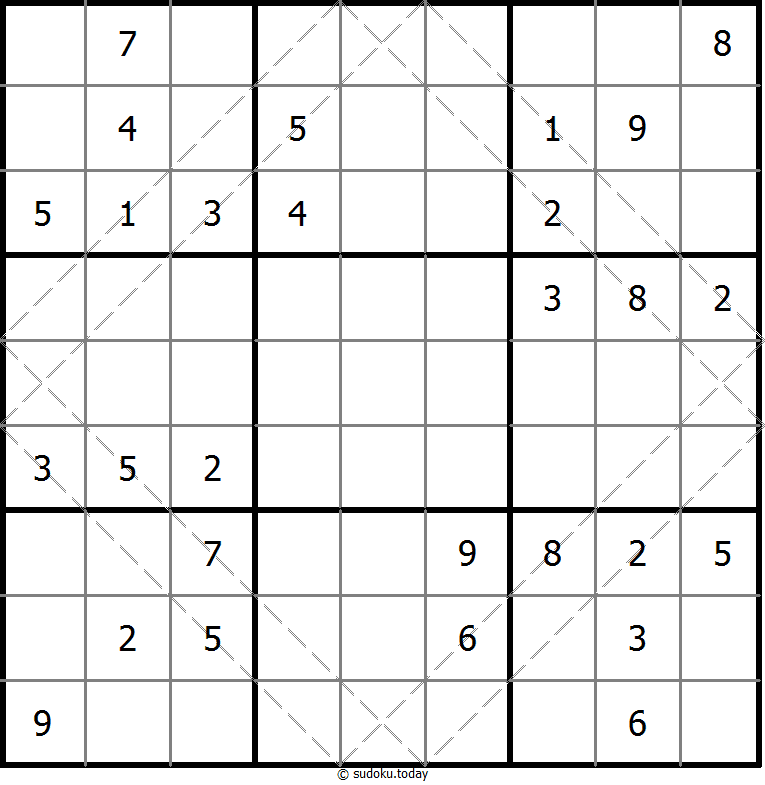 Multi Diagonal Sudoku Dia 29 de octubre de 2025