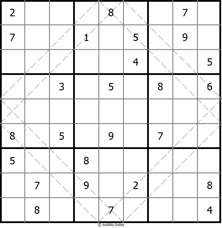 Sudoku de múltiples diagonales