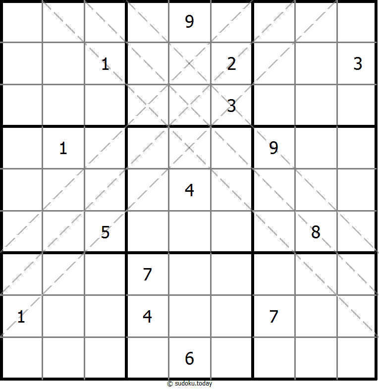 Sudoku de múltiples diagonales