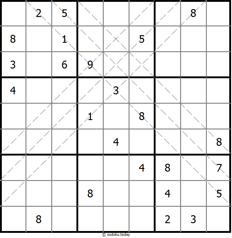 Sudoku de múltiples diagonales