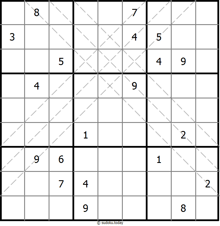 Sudoku de múltiples diagonales