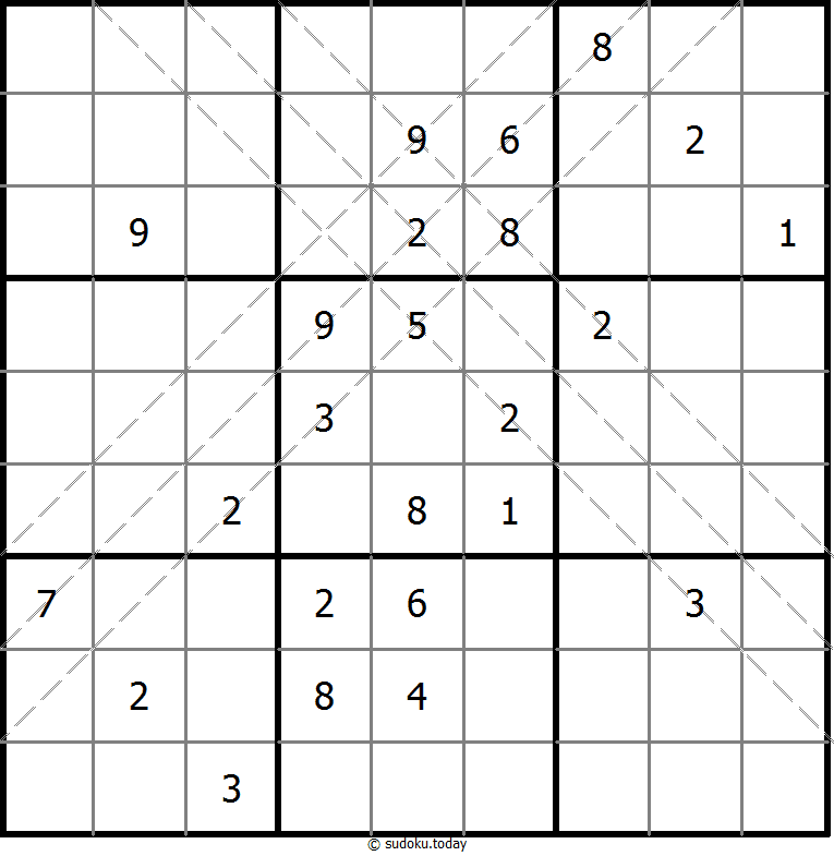 Multi Diagonal Sudoku Dia 13 de diciembre de 2025