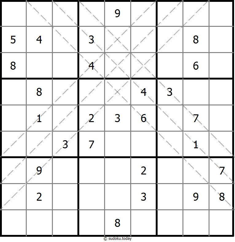 Sudoku de múltiples diagonales