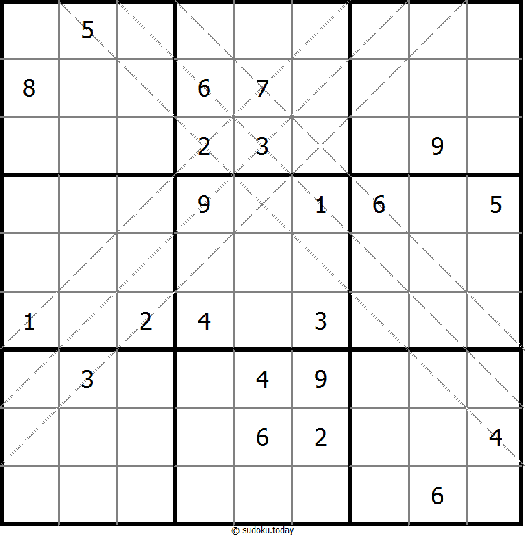Sudoku de múltiples diagonales