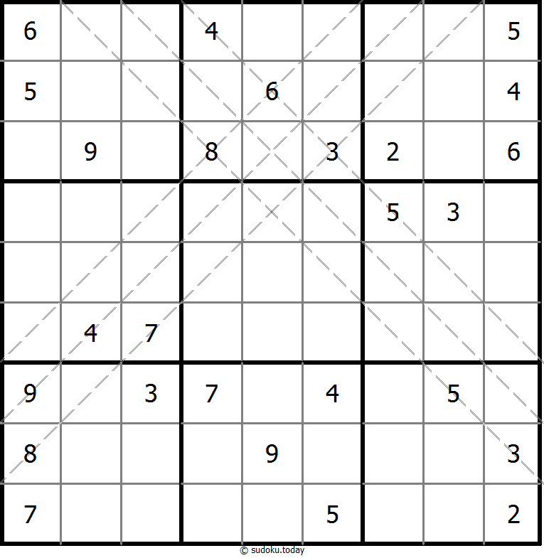 Sudoku de múltiples diagonales