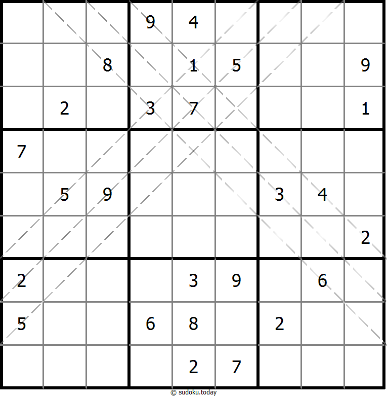 Sudoku de múltiples diagonales
