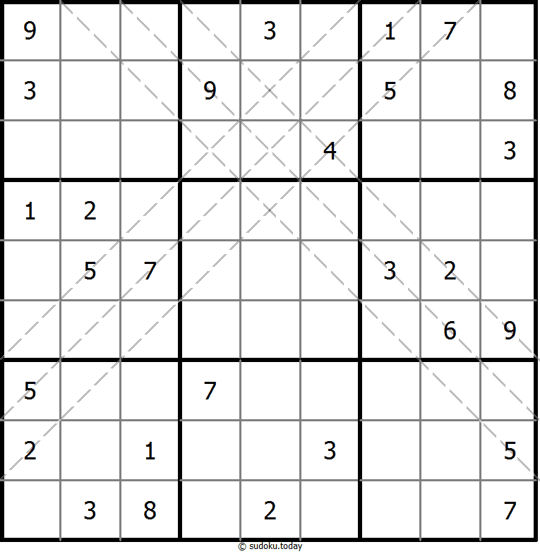 Sudoku de múltiples diagonales