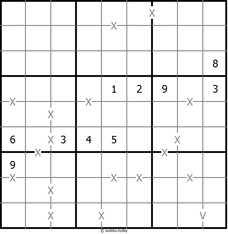 Sudoku XV (totalmente marcado)