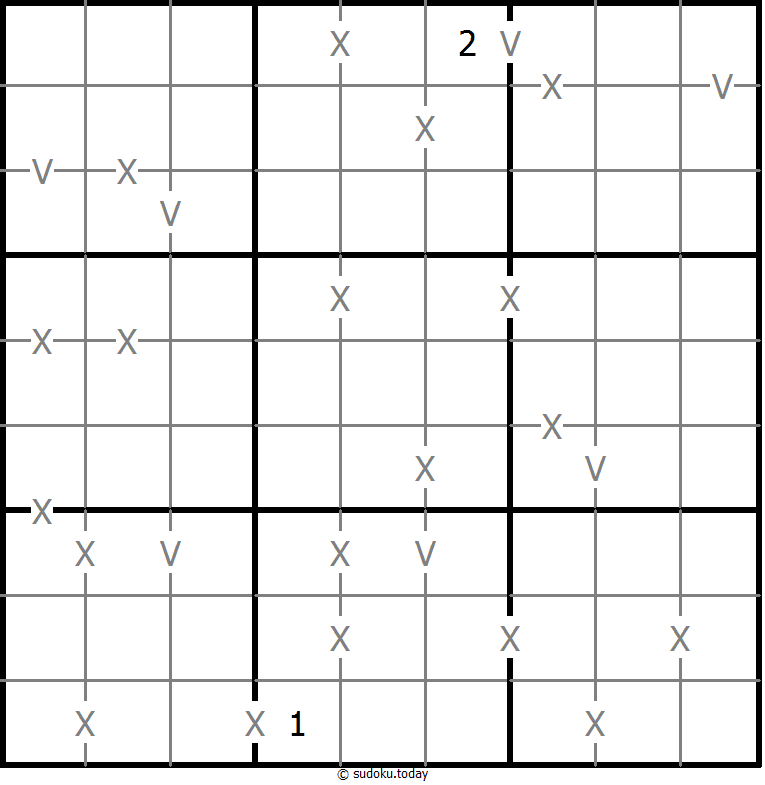 Sudoku XV (totalmente marcado)