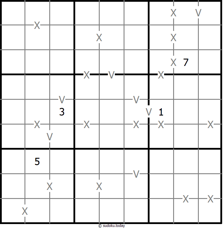 Sudoku XV (totalmente marcado)