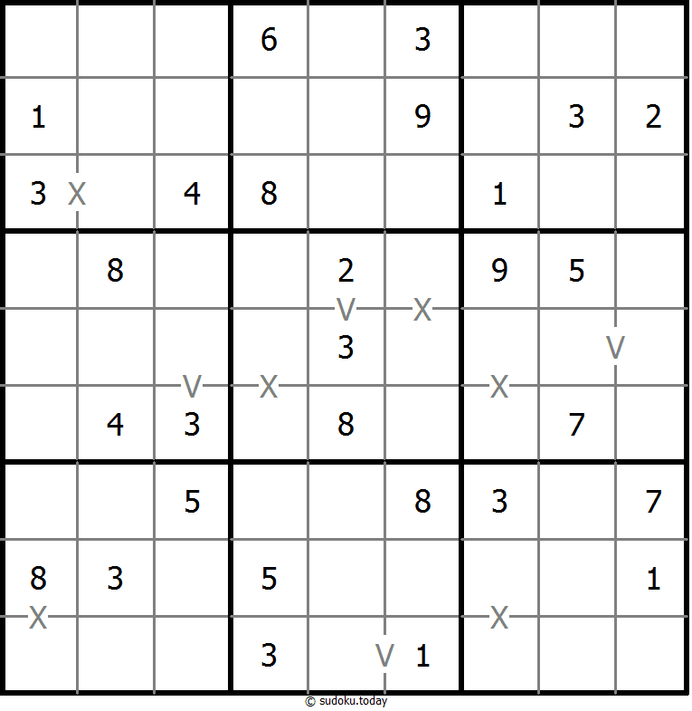 Sudoku XV (no totalmente marcado)