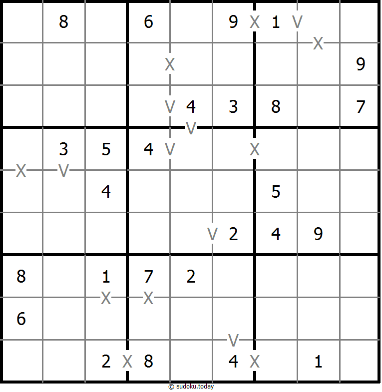 Sudoku XV (no totalmente marcado)